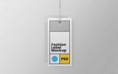 Label Tag Mockup PSD Design Template Vol 02