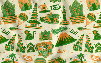 Modello senza cuciture di Bali #03