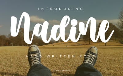 Nadine - Handwritten Font