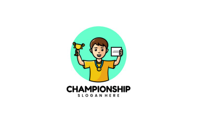 Şampiyonluk Karikatür Logosu