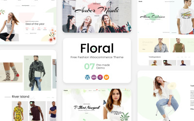 Bloemen - Mode &amp;amp; kleding e-commerce WordPress-thema