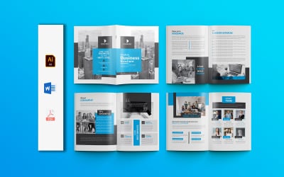 Modèle de Brochure d&amp;#39;entreprise polyvalente