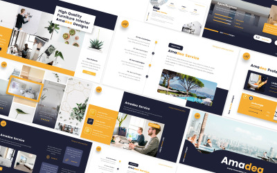 Modello Powerpoint Amadea Interior Design