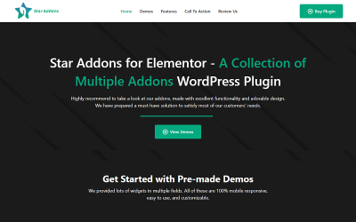 Star Addons pour Elementor - Plugin WordPress Addons pour Elementor Website Builder