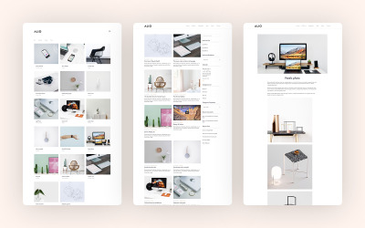 Alio - Minimal Portfolio WordPress 主题