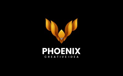 Logo-Design mit Phoenix-Farbverlauf 5