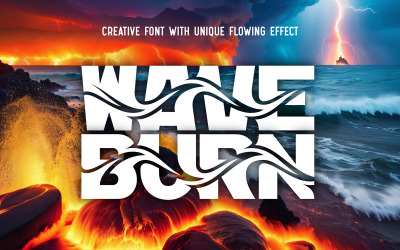 Wave Burn - Fonte Criativa