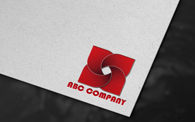 Red Flower - Plantilla de logotipo de marca