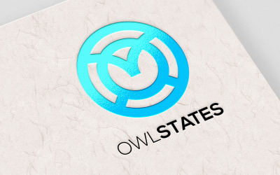 Безкоштовний шаблон логотипу Owl Real Estate