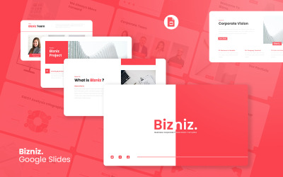 Bizniz – Vállalati Google Diák sablon