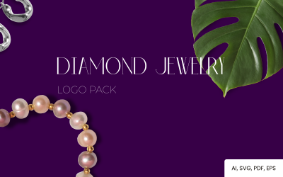 Diamond Jewelry — Logo pack for Jewelry Brands