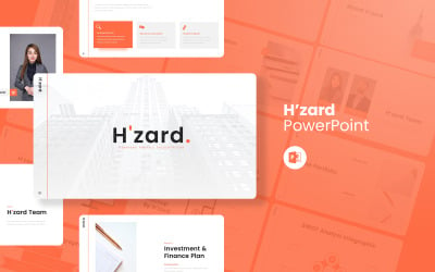 H&#039;zard - Company Profile PowerPoint Template