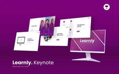 Learnly - Education &amp;amp; Course Keynote Template