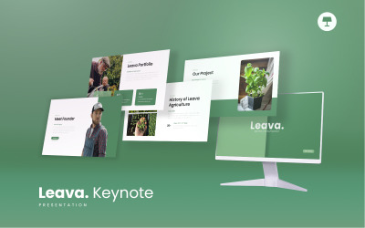 Leava - Keynote-Vorlage für die Landwirtschaft