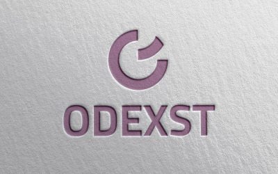 Шаблон дизайна логотипа Odexst