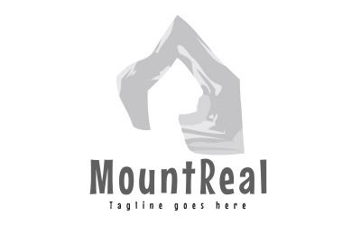 Aquarell-Logo für Immobilien