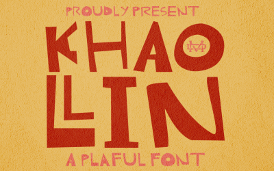 Khaollin - Unikt handskriftsteckensnitt