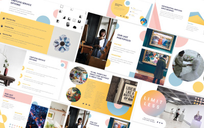 Limitless Pop Art & Graffiti Google Slides Template