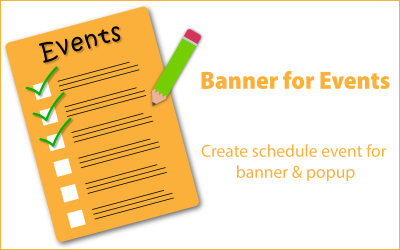 Банер для подій – Ваш розклад подій із банерами (плагін WordPress)