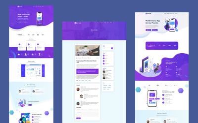 Softler - HTML šablona přistání softwaru