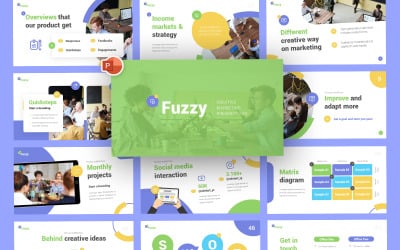 Fuzzy-Business-Marketing-PowerPoint-Vorlage
