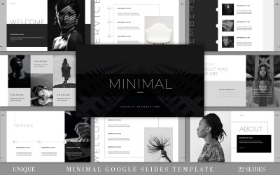 Minimal Google Slides-mall
