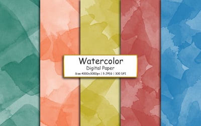 Papel digital aquarela, textura colorida, fundo de textura pastel ombre