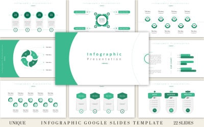 Presentación de diapositivas de Google de negocios de infografía