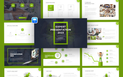 Шаблон Keynote для бизнеса Experto