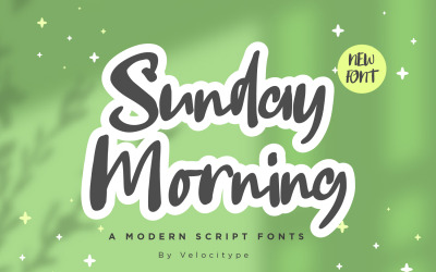 SundayMorning - Polices Modern Script