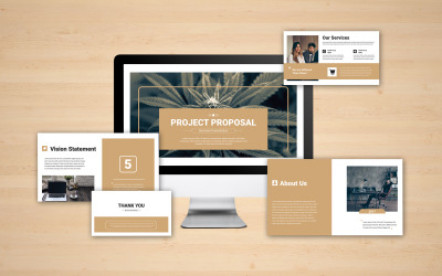 PowerPoint Project Proposal Presentation Design