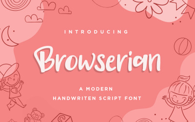 Browserian - Moderna skriptteckensnitt