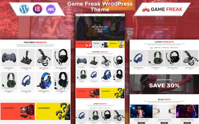 Game Freak - Game Store WooCommerce Teması