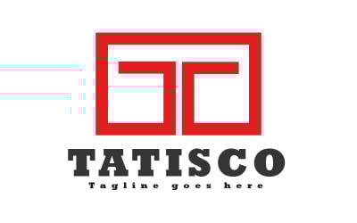 Letter T Modern geometrical logo design