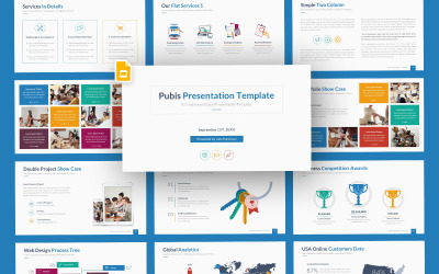 Pubis Business Шаблон Google Slides
