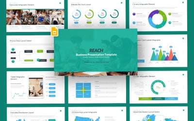 Reach Business Modello di Presentazioni Google