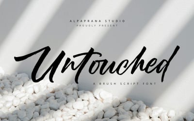 Untouched - Brush Script Font