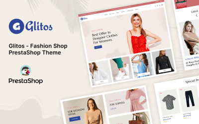 Glitos divat és kiegészítők PrestaShop téma