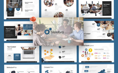 Verkäufer Sales Marketing PowerPoint-Vorlage