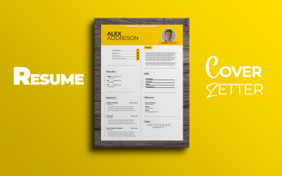 Modèle de CV Modèle de lettre de motivation CV professionnel