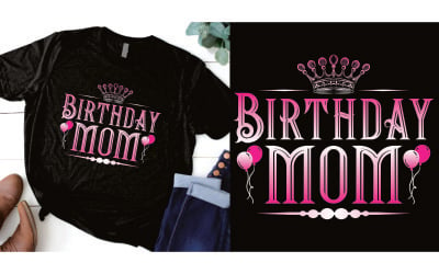 Happy birthday mom design
