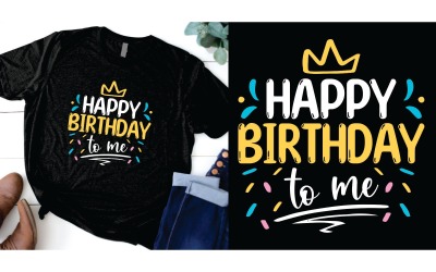 Happy birthday to me design
