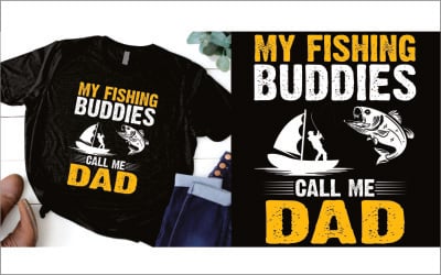 I miei compagni di pesca mi chiamano papà pescatore maglietta festa del papà