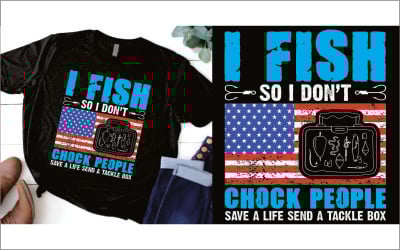 Łowię ryby, więc nie klinuję ludzi, ratuję życie, wysyłam koszulkę z pudełkiem na sprzęt