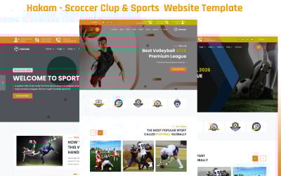 Hakam - Scoccer Clup & Sports 网站模板