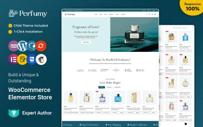 Perfumy - Perfumes, Deos and Fragrances WooCommerce Elementor Responsive Theme