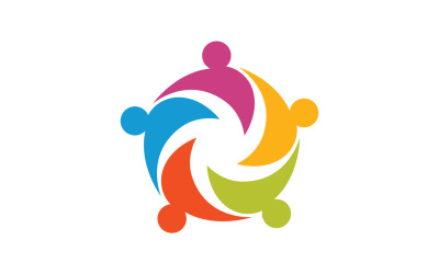 Community people team  network and social icon v20