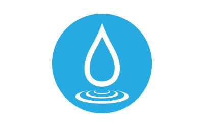 Waterdrop fresh nature  energy logo v25
