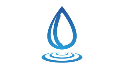 Waterdrop fresh nature  energy logo v27
