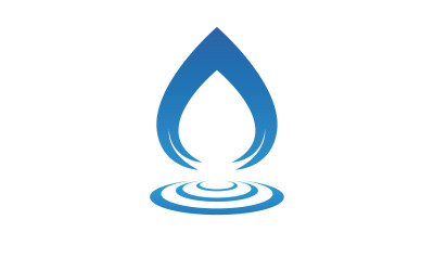 Waterdrop fresh nature  energy logo v28